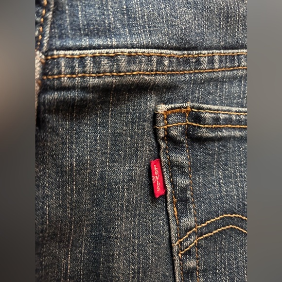 Levi’s Y2K Denim Mini Skirt Size 12 – Vintage Vibe, Medium Wash Jean Denim - Picture 5 of 8